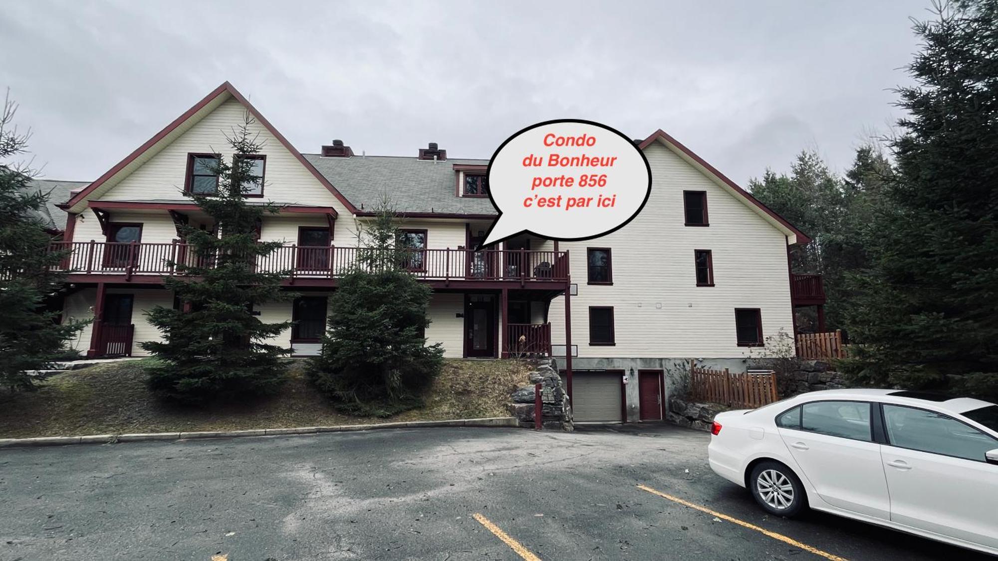 Condo Du Bonheur Mont-Tremblant Exteriör bild